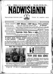 Nadwiślanin. Gazeta Ziemi Chełmińskiej, 1935.06.23 R. 17 nr 74