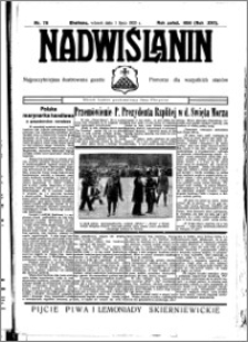 Nadwiślanin. Gazeta Ziemi Chełmińskiej, 1935.07.01 R. 17 nr 78