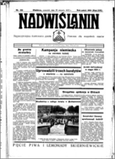 Nadwiślanin. Gazeta Ziemi Chełmińskiej, 1935.08.29 R. 17 nr 103