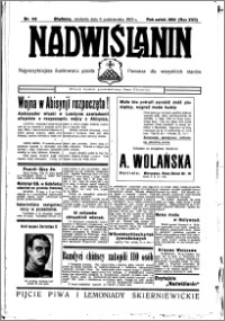 Nadwiślanin. Gazeta Ziemi Chełmińskiej, 1935.10.06 R. 17 nr 119