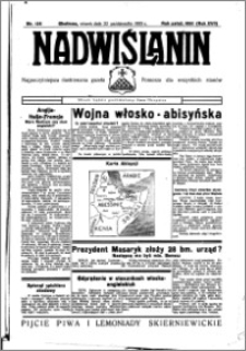 Nadwiślanin. Gazeta Ziemi Chełmińskiej, 1935.10.22 R. 17 nr 126