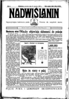 Nadwiślanin. Gazeta Ziemi Chełmińskiej, 1936.01.16 R. 18 nr 5