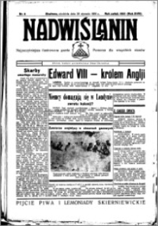 Nadwiślanin. Gazeta Ziemi Chełmińskiej, 1936.01.26 R. 18 nr 9