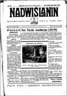 Nadwiślanin. Gazeta Ziemi Chełmińskiej, 1936.02.20 R. 18 nr 20