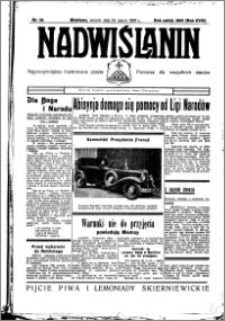 Nadwiślanin. Gazeta Ziemi Chełmińskiej, 1936.03.24 R. 18 nr 34