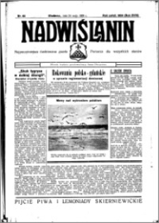 Nadwiślanin. Gazeta Ziemi Chełmińskiej, 1936.05.26 R. 18 nr 60