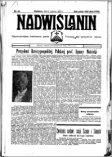 Nadwiślanin. Gazeta Ziemi Chełmińskiej, 1936.06.03 R. 18 nr 63