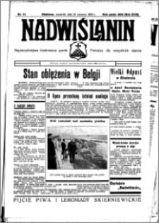 Nadwiślanin. Gazeta Ziemi Chełmińskiej, 1936.06.25 R. 18 nr 72
