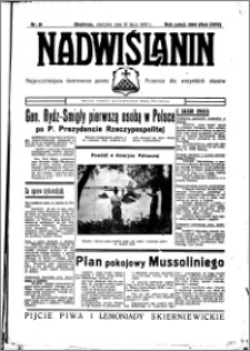 Nadwiślanin. Gazeta Ziemi Chełmińskiej, 1936.07.19 R. 18 nr 81