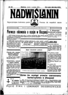 Nadwiślanin. Gazeta Ziemi Chełmińskiej, 1936.09.01 R. 18 nr 100
