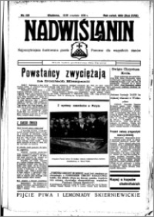 Nadwiślanin. Gazeta Ziemi Chełmińskiej, 1936.09.19-20 R. 18 nr 108