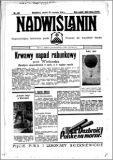 Nadwiślanin. Gazeta Ziemi Chełmińskiej, 1936.09.22 R. 18 nr 109