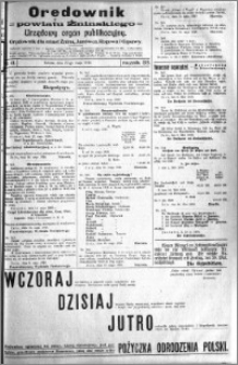 Orędownik Powiatu Żnińskiego 1920.05.22 R.33 nr 41