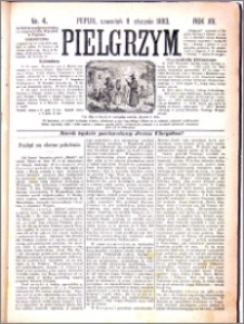 Pielgrzym, pismo religijne dla ludu 1883 nr 4