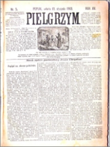 Pielgrzym, pismo religijne dla ludu 1883 nr 5
