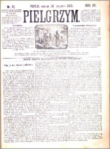 Pielgrzym, pismo religijne dla ludu 1883 nr 12