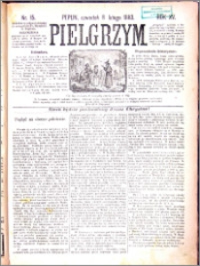 Pielgrzym, pismo religijne dla ludu 1883 nr 15