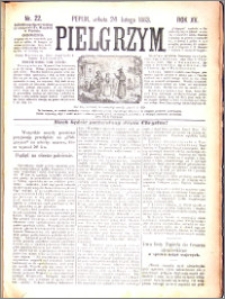 Pielgrzym, pismo religijne dla ludu 1883 nr 22