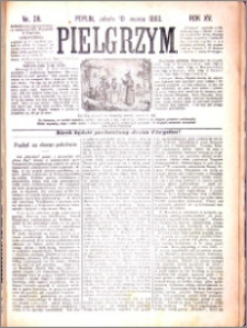 Pielgrzym, pismo religijne dla ludu 1883 nr 28
