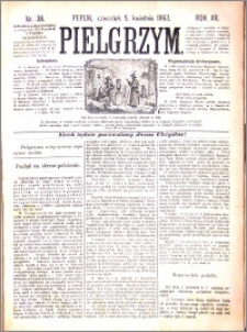 Pielgrzym, pismo religijne dla ludu 1883 nr 38