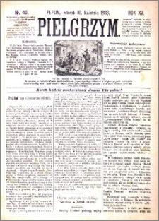 Pielgrzym, pismo religijne dla ludu 1883 nr 40