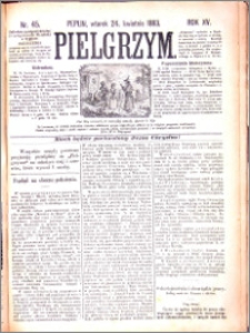 Pielgrzym, pismo religijne dla ludu 1883 nr 45