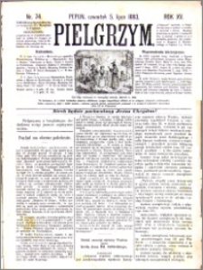 Pielgrzym, pismo religijne dla ludu 1883 nr 74