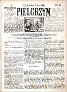 Pielgrzym, pismo religijne dla ludu 1883 nr 75