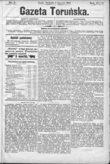 Gazeta Toruńska 1889, R. 23 nr 5