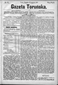 Gazeta Toruńska 1889, R. 23 nr 17