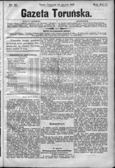 Gazeta Toruńska 1889, R. 23 nr 20