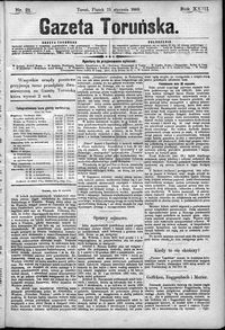 Gazeta Toruńska 1889, R. 23 nr 21