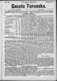 Gazeta Toruńska 1889, R. 23 nr 33