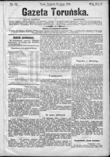 Gazeta Toruńska 1889, R. 23 nr 34