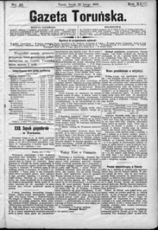 Gazeta Toruńska 1889, R. 23 nr 42