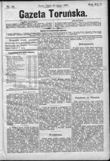Gazeta Toruńska 1889, R. 23 nr 44