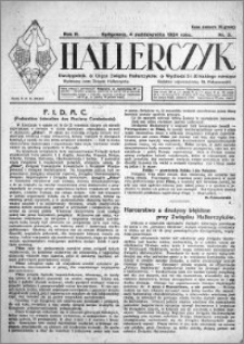 Hallerczyk. Organ Związku Hallerczyków 1924.10.04 R.2 nr 3