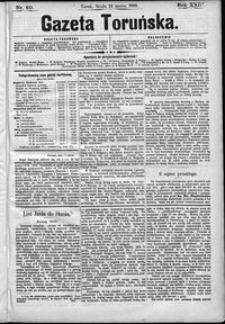 Gazeta Toruńska 1889, R. 23 nr 60
