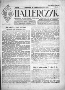 Hallerczyk. Organ Związku Hallerczyków 1924.10.20 R.2 nr 4