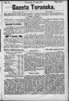 Gazeta Toruńska 1889, R. 23 nr 71