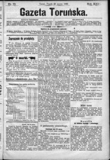 Gazeta Toruńska 1889, R. 23 nr 73