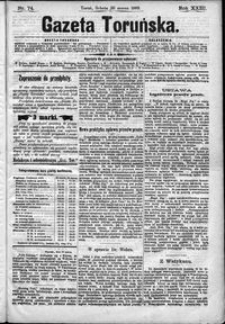 Gazeta Toruńska 1889, R. 23 nr 74