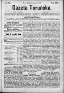 Gazeta Toruńska 1889, R. 23 nr 75