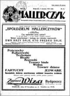 Hallerczyk. Organ Związku Hallerczyków 1925.01.05 R.3 nr 1