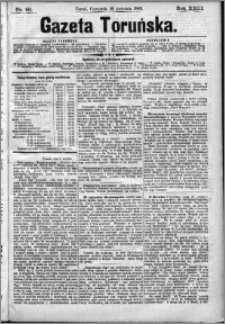 Gazeta Toruńska 1889, R. 23 nr 90