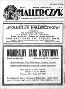 Hallerczyk. Organ Związku Hallerczyków 1925.02.05 R.3 nr 3