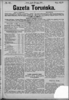 Gazeta Toruńska 1889, R. 23 nr 167