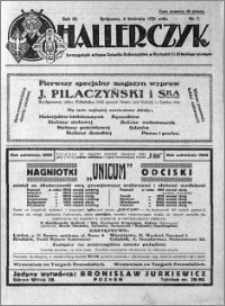 Hallerczyk. Organ Związku Hallerczyków 1925.04.05 R.3 nr 7