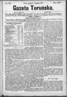 Gazeta Toruńska 1889, R. 23 nr 186