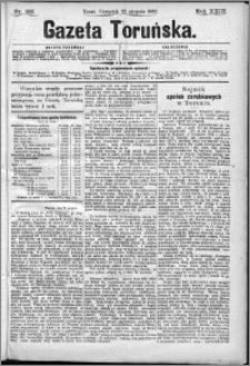 Gazeta Toruńska 1889, R. 23 nr 192